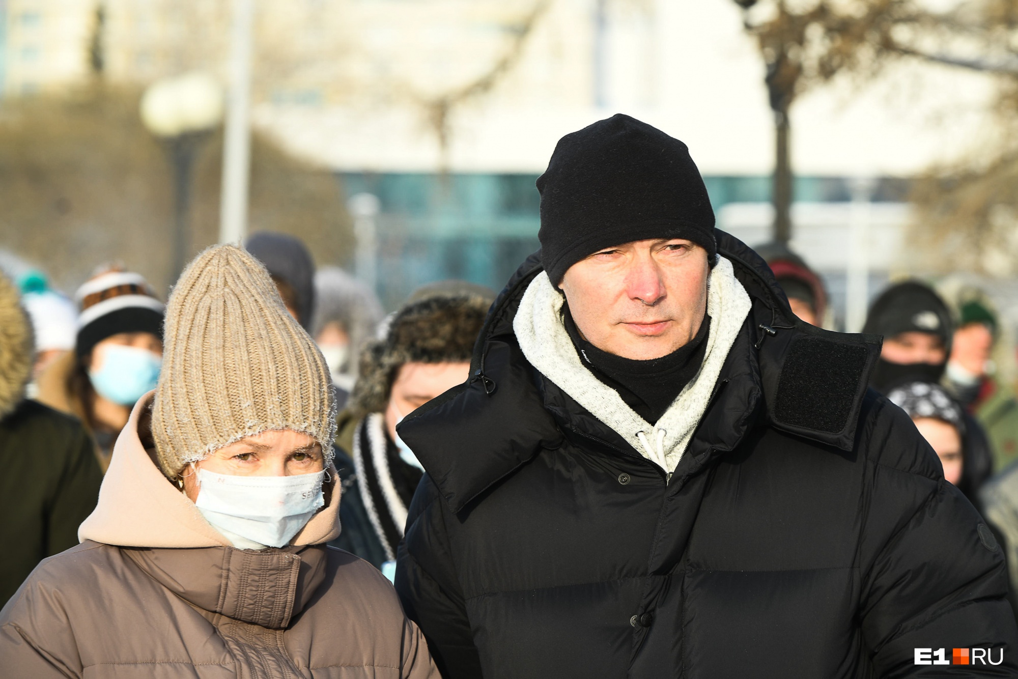 Ройзман участвовал в обоих митингах в поддержку Навального 
