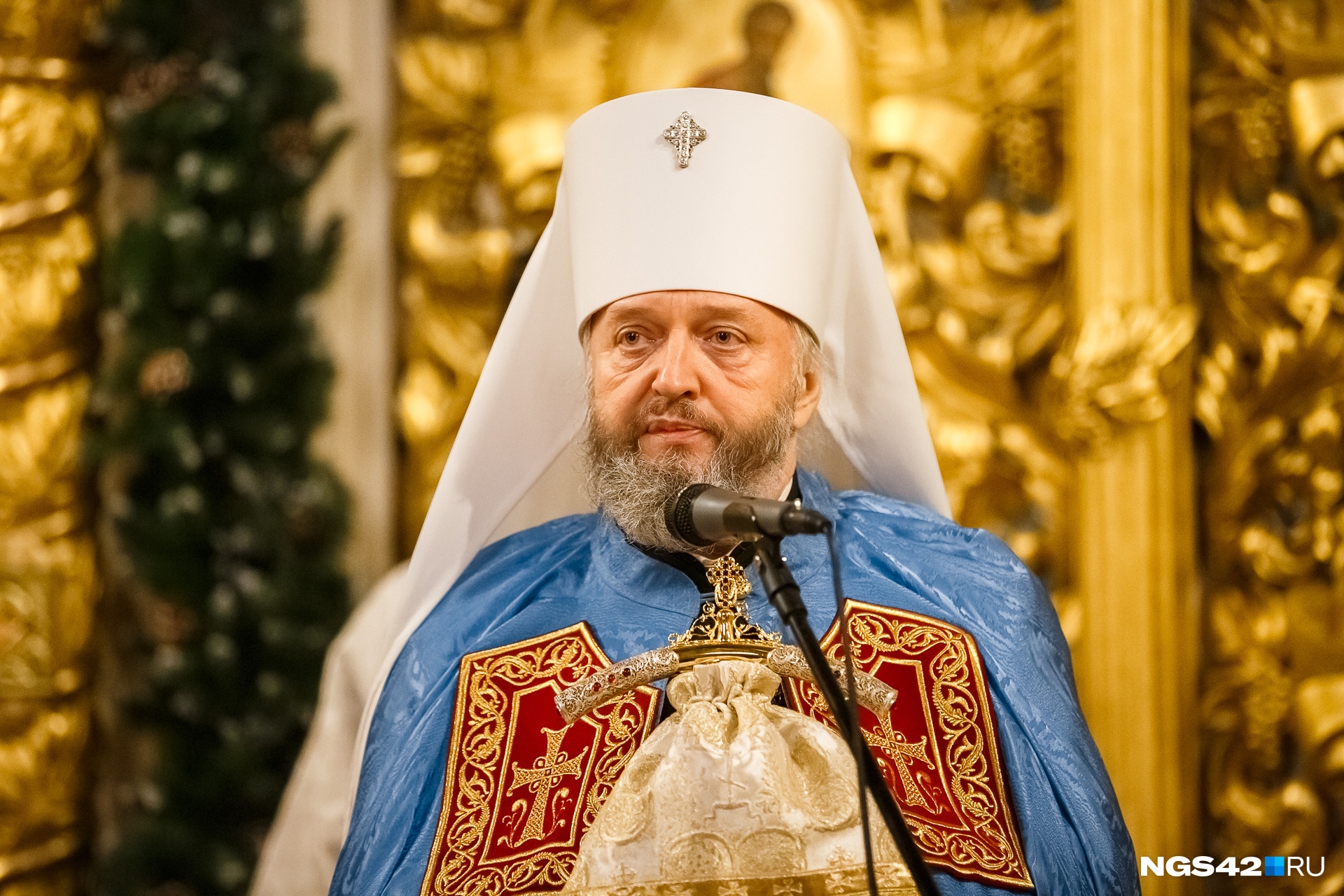 Глава Кузбасской митрополии, митрополит Кемеровский и Прокопьевский Аристарх поздравил прихожан Глава Кузбасской митрополии, митрополит Кемеровский и Прокопьевский Аристарх поздравил прихожан