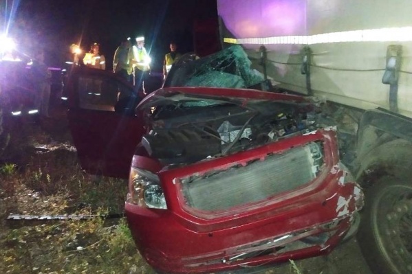 Авария произошла около двух часов ночи Авария произошла около двух часов ночи