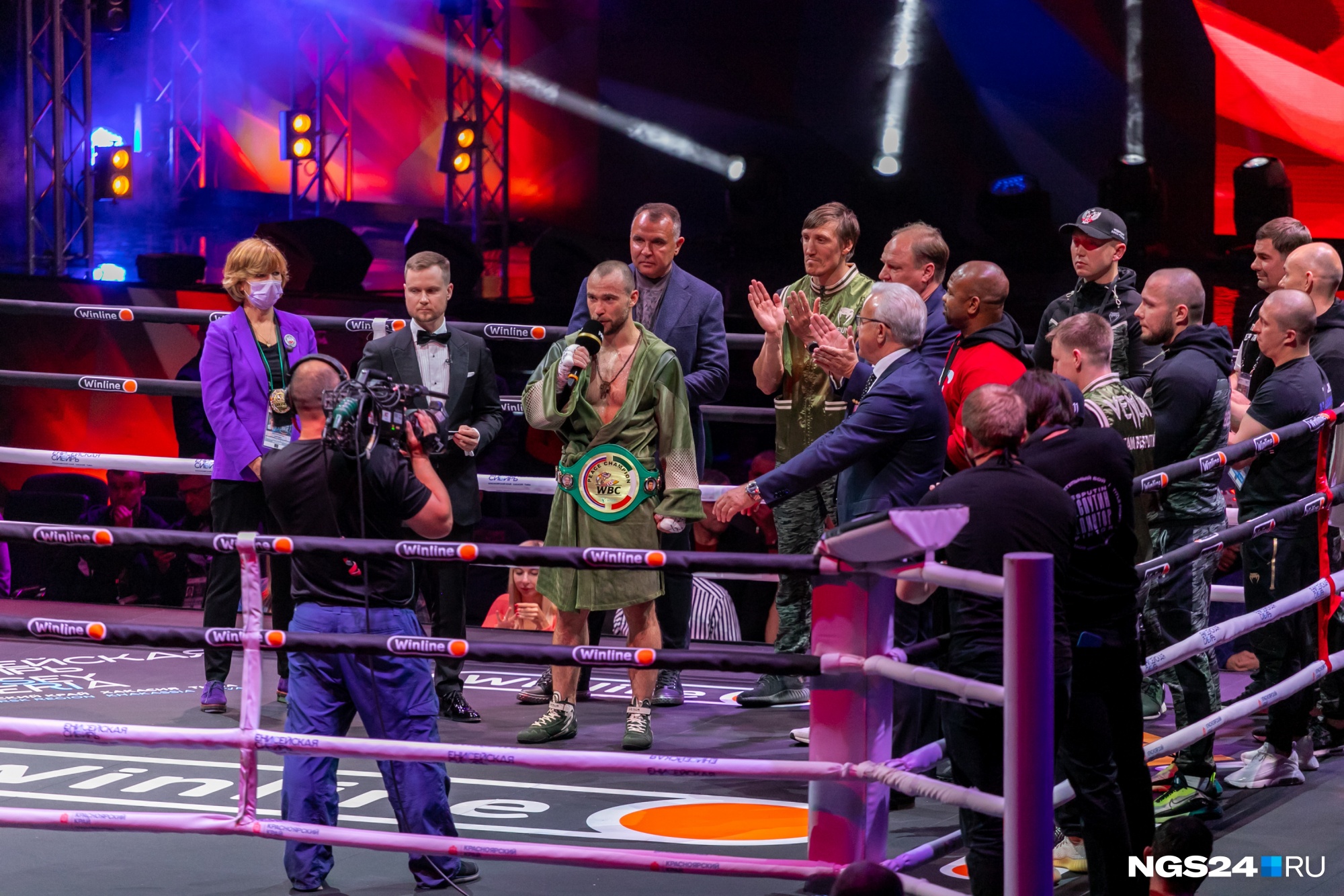 Боксер мечтал боксировать именно в Красноярске
