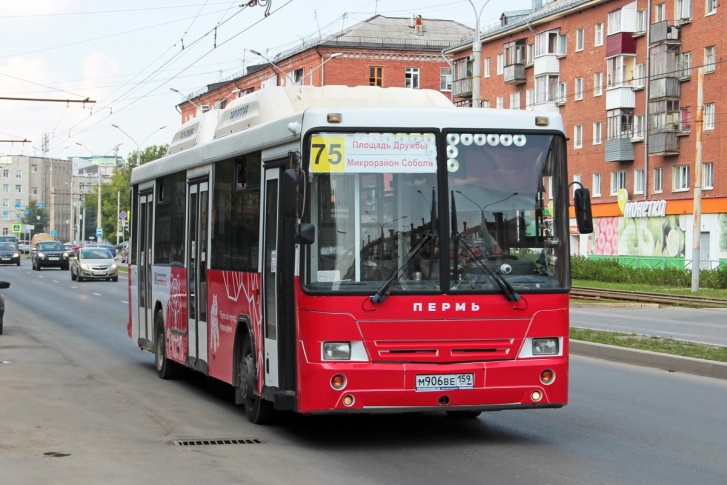 Автобусный маршрут № 75 временно перенаправят до микрорайона Липовая Гора