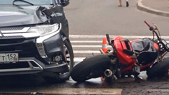 Смертельное ДТП с 19-летним мотоциклистом в Сарове попало на видео