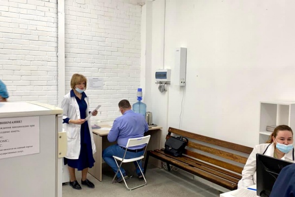 В этом пункте будут работать сотрудники поликлиники <nobr class="_">№ 2</nobr> В этом пункте будут работать сотрудники поликлиники <nobr class="_">№ 2</nobr>