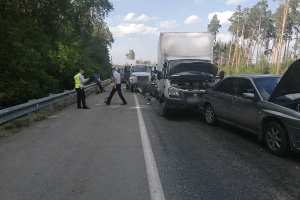 Аварию спровоцировал водитель самосвала Аварию спровоцировал водитель самосвала