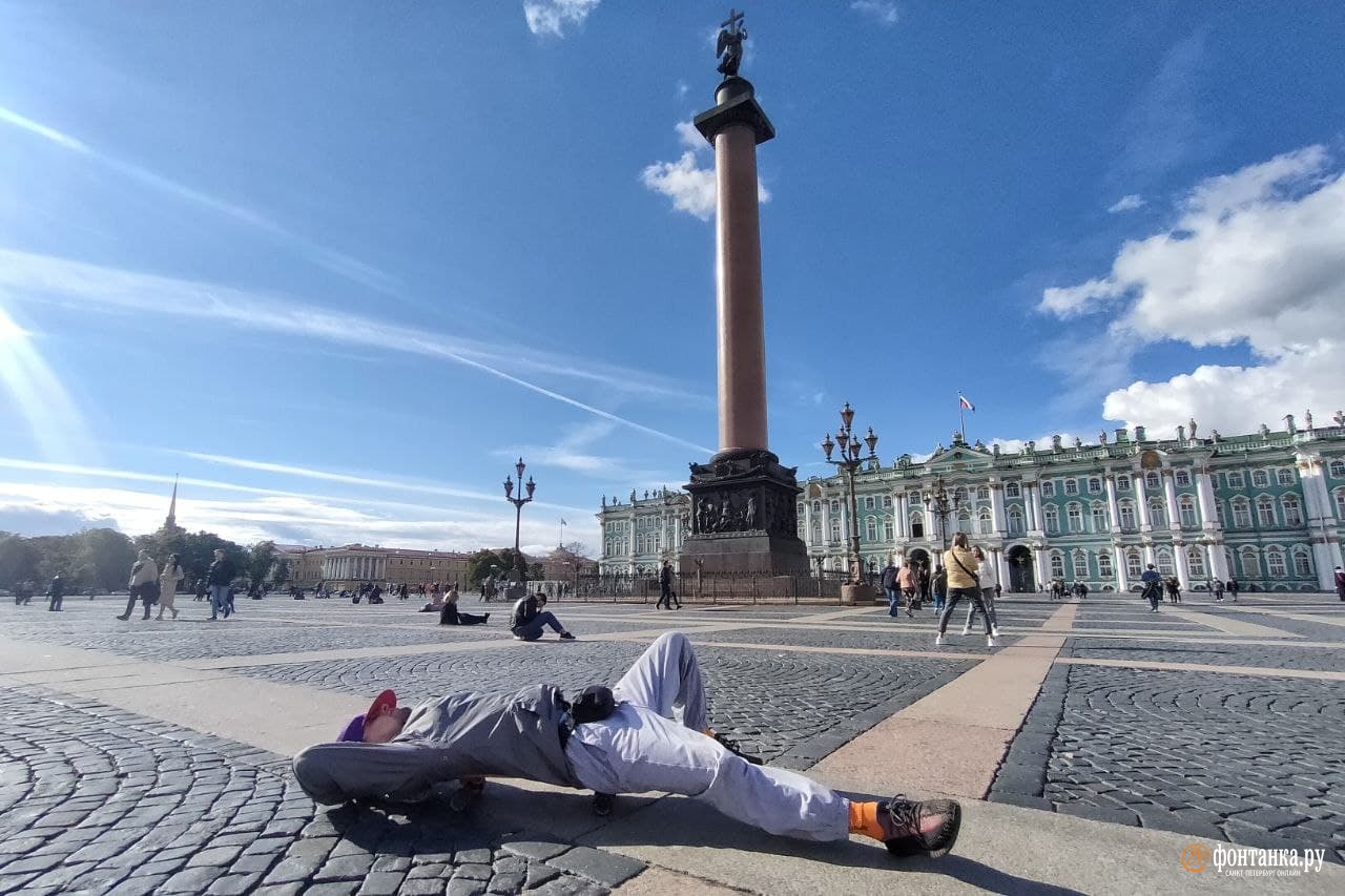 Ловите солнце. В выходные в Петербурге…