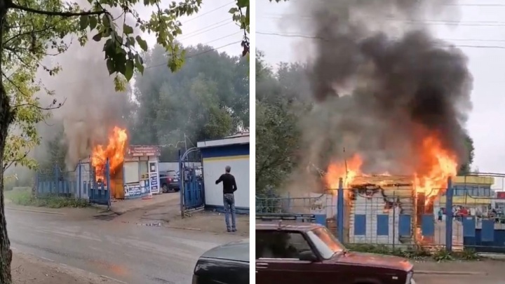 Пожар на рынке: в МЧС рассказали о последствиях ЧП в Ярославле