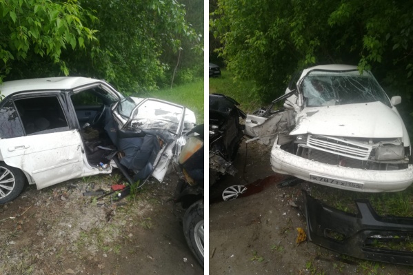 Водитель не справился с управлением и авто вынесло на встречку Водитель не справился с управлением и авто вынесло на встречку
