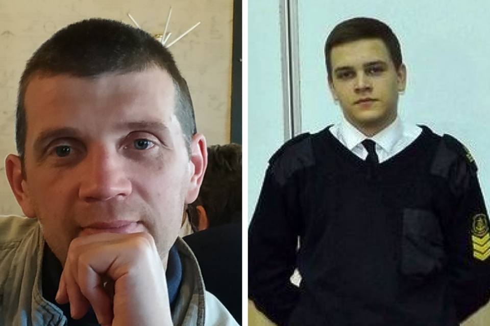 Сергей (слева) собирался увольняться с работы, а Егор только-только устроился моряком Сергей (слева) собирался увольняться с работы, а Егор только-только устроился моряком