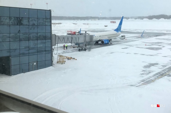 Сейчас в пермском аэропорту пять телетрапов Сейчас в пермском аэропорту пять телетрапов
