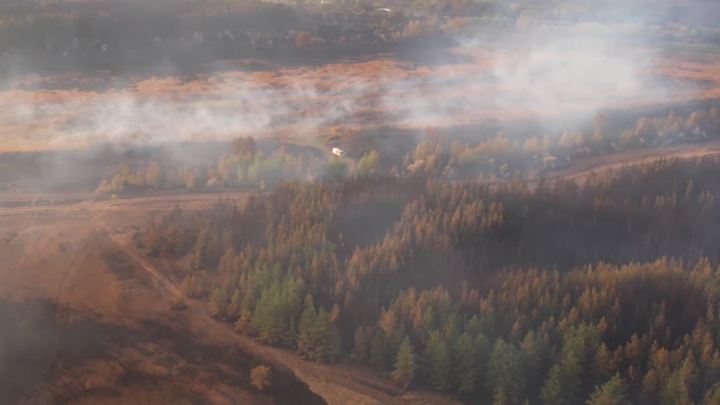 Природный пожар в Борском районе локализовали, в Кинельском — потушили