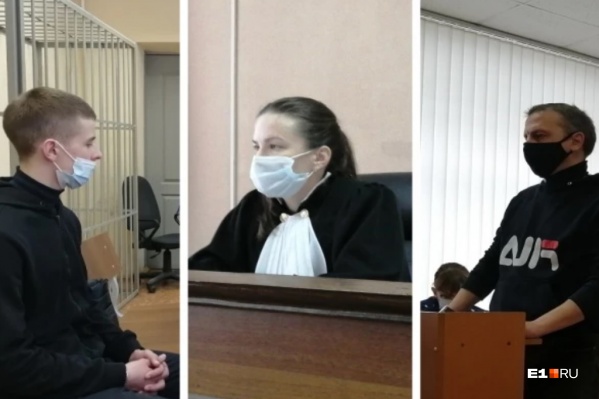 Отец убитого (справа) потребовал 2 млн рублей в качестве компенсации морального ущерба Отец убитого (справа) потребовал 2 млн рублей в качестве компенсации морального ущерба