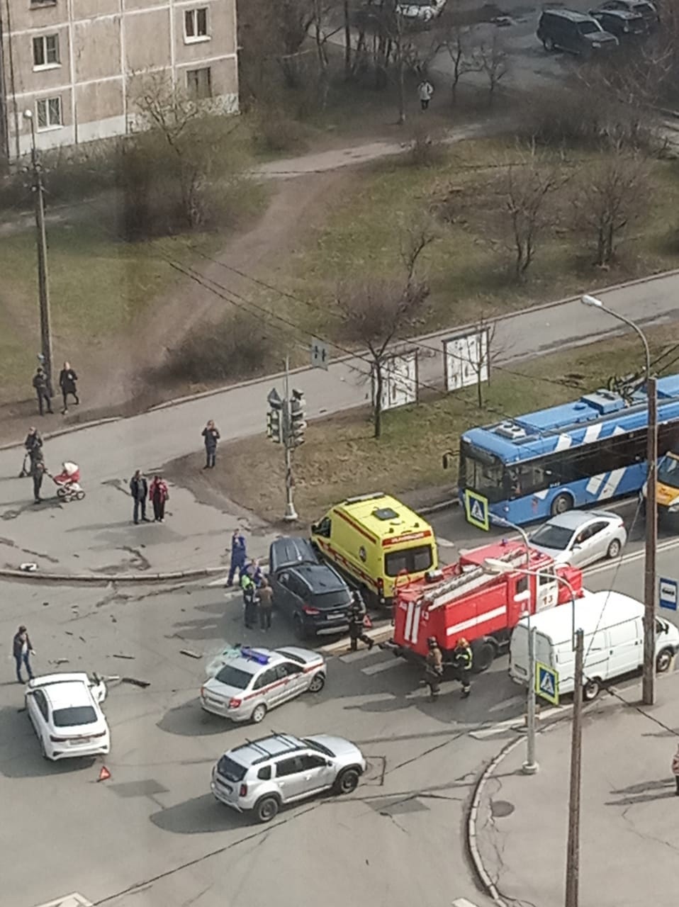 Видео аварии в санкт петербурге вчера. Авария в Санкт Петербурге.