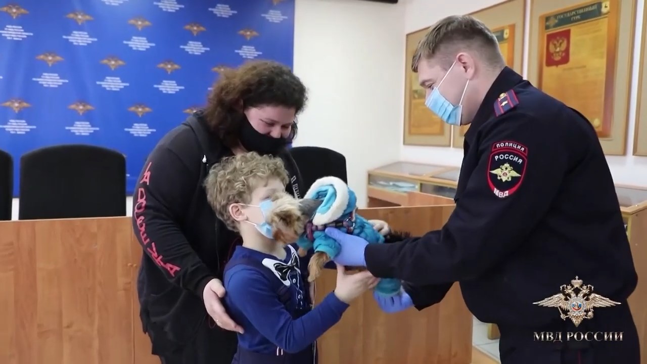 Скриншот из видео пресс-центра МВД РФ