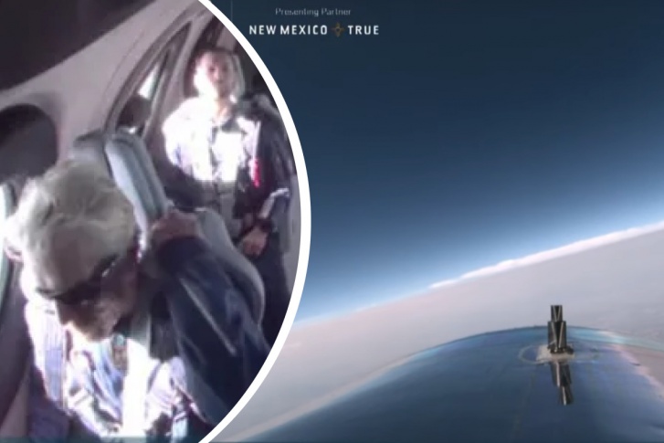 Компания Virgin Galactic вела трансляцию полета в прямом эфире Компания Virgin Galactic вела трансляцию полета в прямом эфире