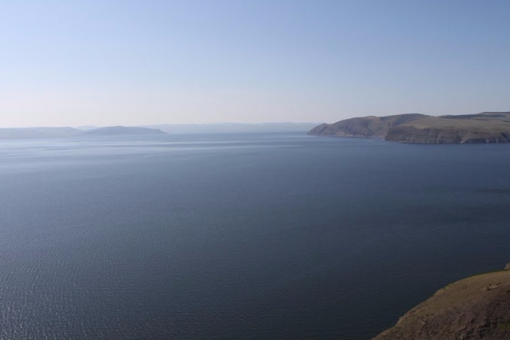 Сыдинский залив Красноярского водохранилища, где плавали потерпевшие Сыдинский залив Красноярского водохранилища, где плавали потерпевшие