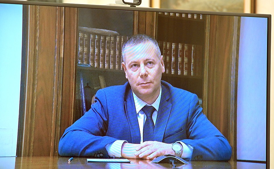 Михаил Евраев получил назначение от президента лично Михаил Евраев получил назначение от президента лично