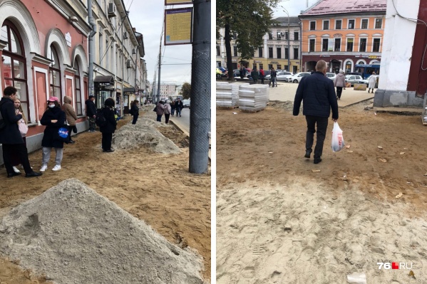 Вместо остановки — стройплощадка Вместо остановки — стройплощадка
