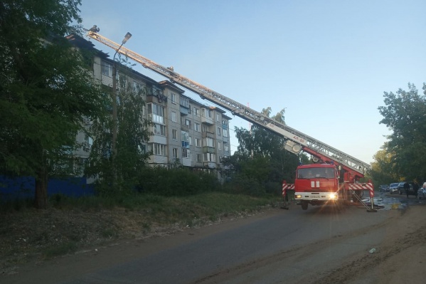 Пожар начался около 19 часов Пожар начался около 19 часов