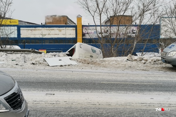ДТП случилось на Троицком тракте ДТП случилось на Троицком тракте