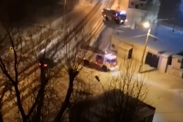Звук взрыва услышали жители домов в районе Теплотеха Звук взрыва услышали жители домов в районе Теплотеха
