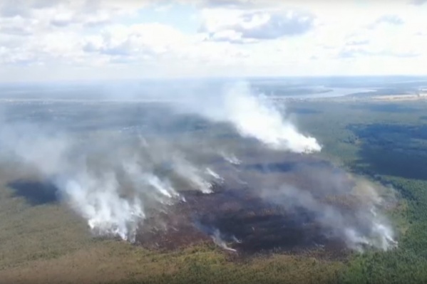Так пожар выглядит с высоты Так пожар выглядит с высоты