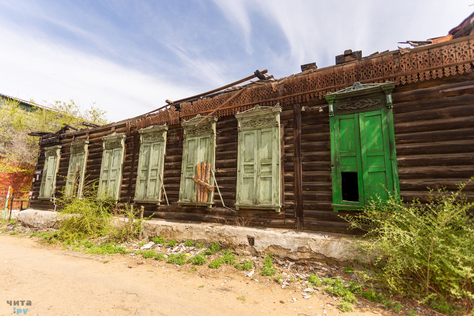 Фото старой читы по улицам