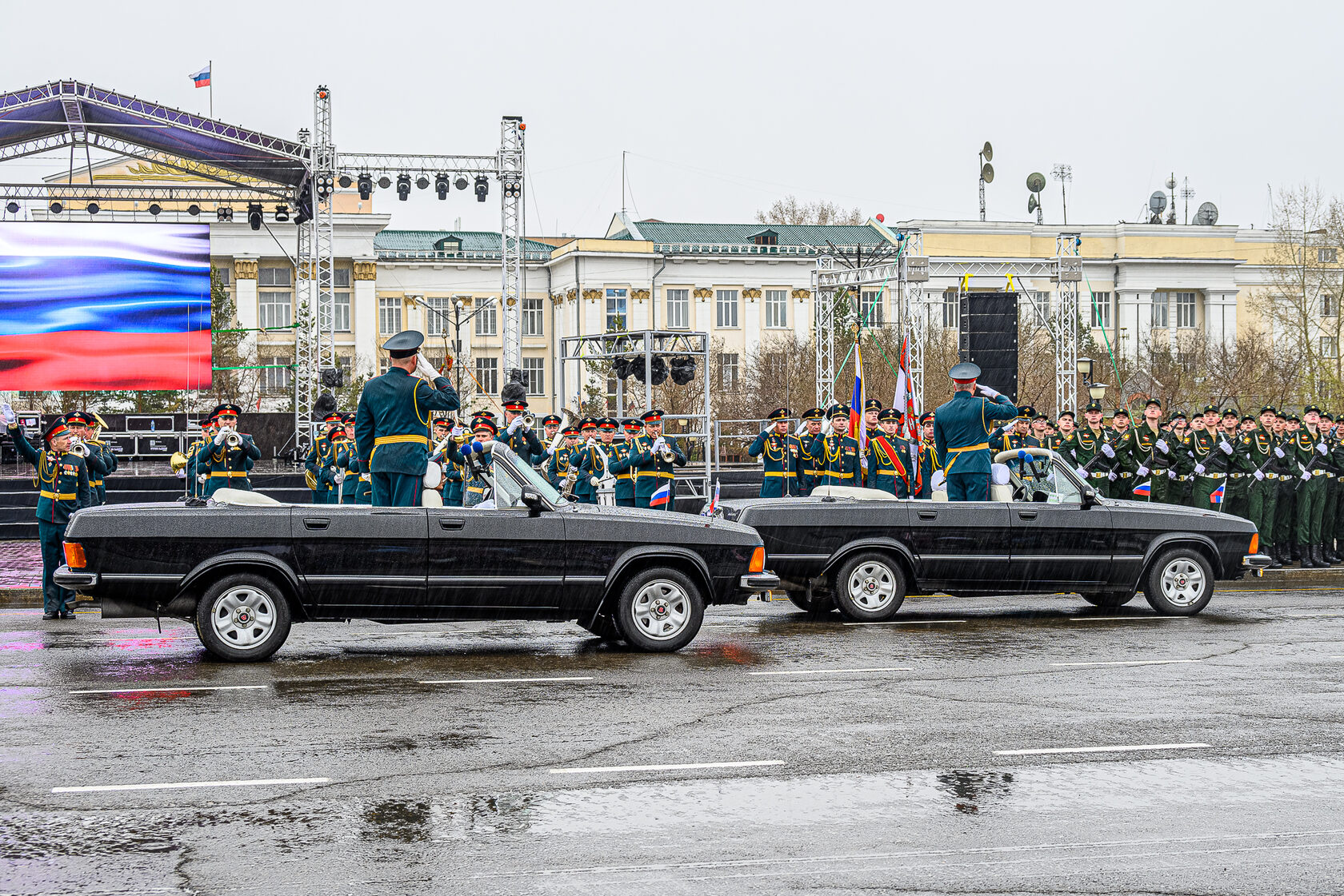 Парад победы в чите фото