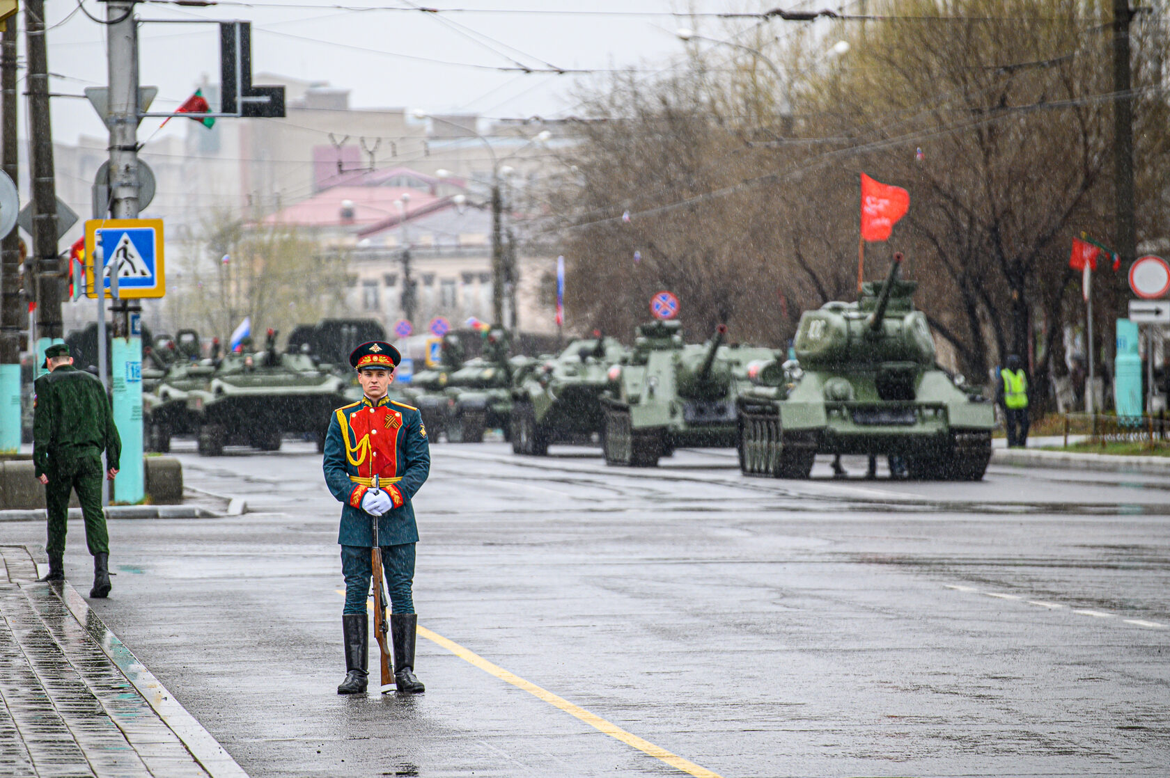 Парад победы в чите фото