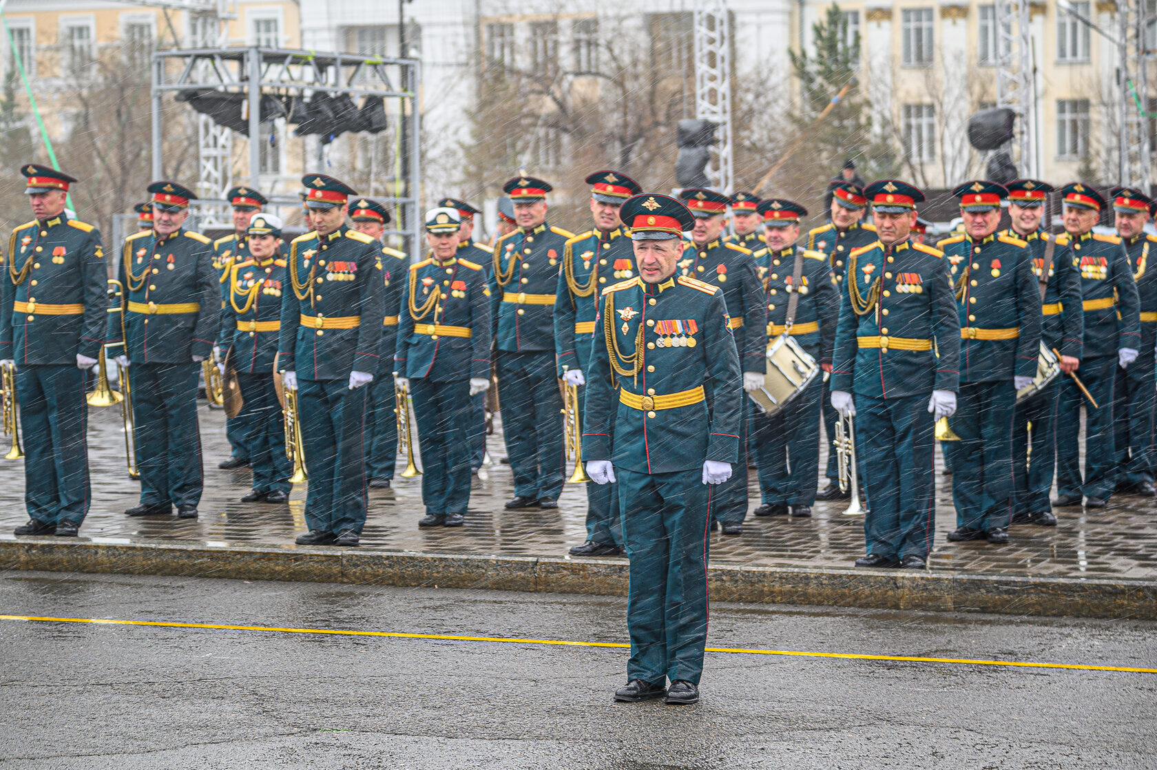 Парад победы в чите фото