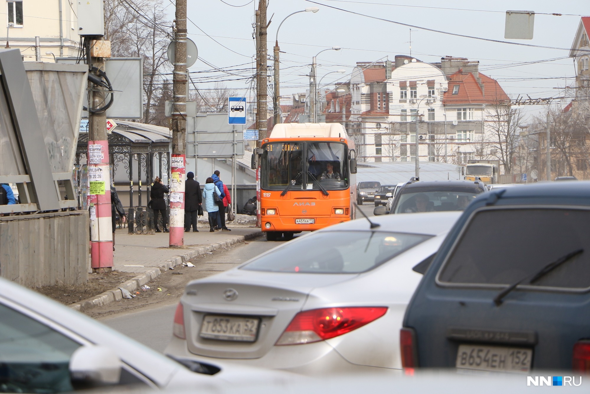 Автобусы изменят маршрут в Канавинском районе из-за ремонта трамвайных путей