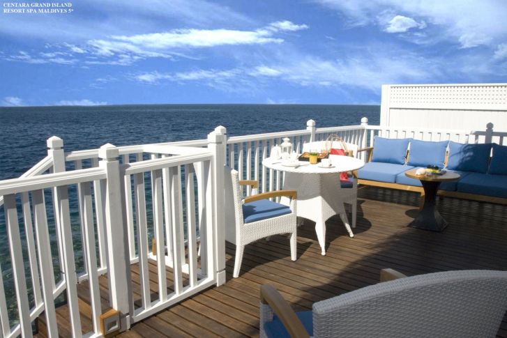 Мальдивы - Delux Family Water Villa-Terrace Мальдивы - Delux Family Water Villa-Terrace