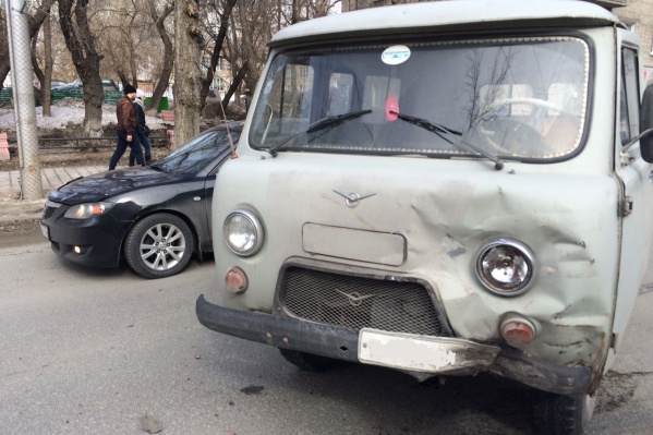 УАЗ после ДТП УАЗ после ДТП
