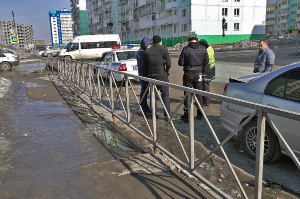 ДТП произошло в Плющихинском ж/м<br> ДТП произошло в Плющихинском ж/м<br>