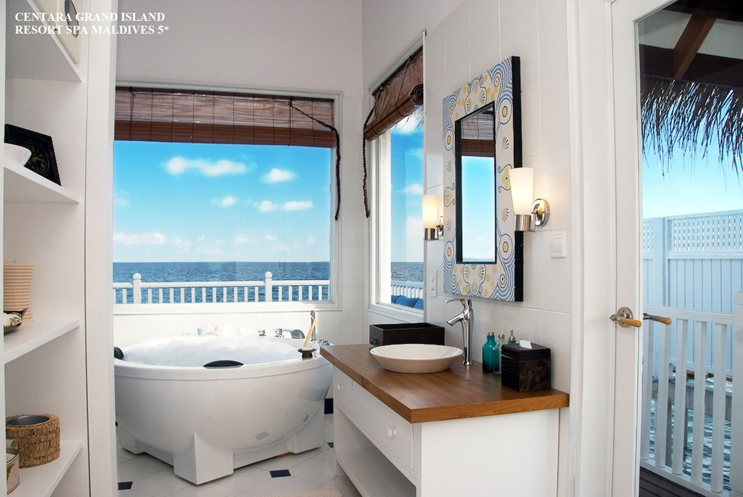 Мальдивы - Delux Family Water Villa-Bath Room