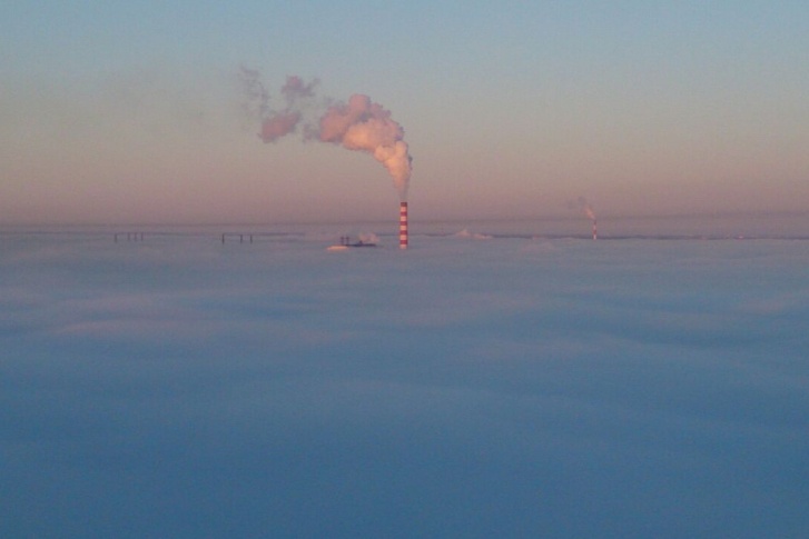 Левобережный Новосибирск с 26-го этажа. Фото читателя 
