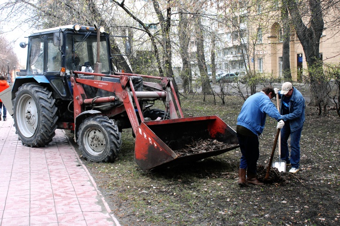 В каждом районе определены площадки и дворы, где будет проходить уборка В каждом районе определены площадки и дворы, где будет проходить уборка