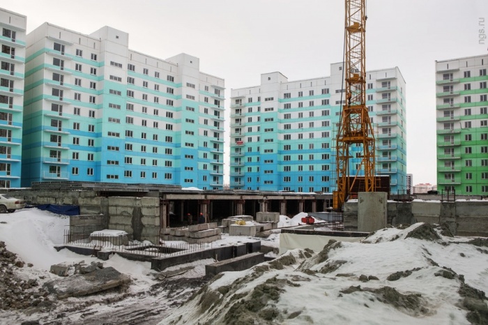Жилмассив «Просторный» (фото сделано в декабре 2015 года) Жилмассив «Просторный» (фото сделано в декабре 2015 года)