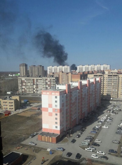 Пожар на «Родниках» Пожар на «Родниках»