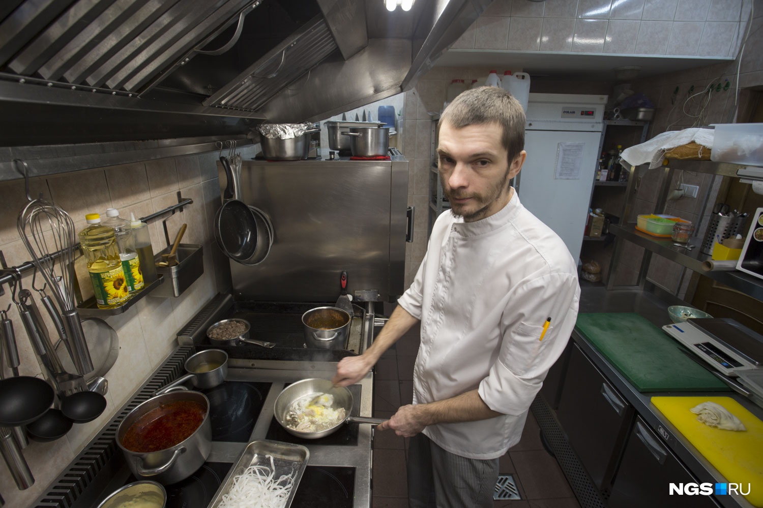 Шеф-повар итальянского ресторана Drovamuka Александр Барышев