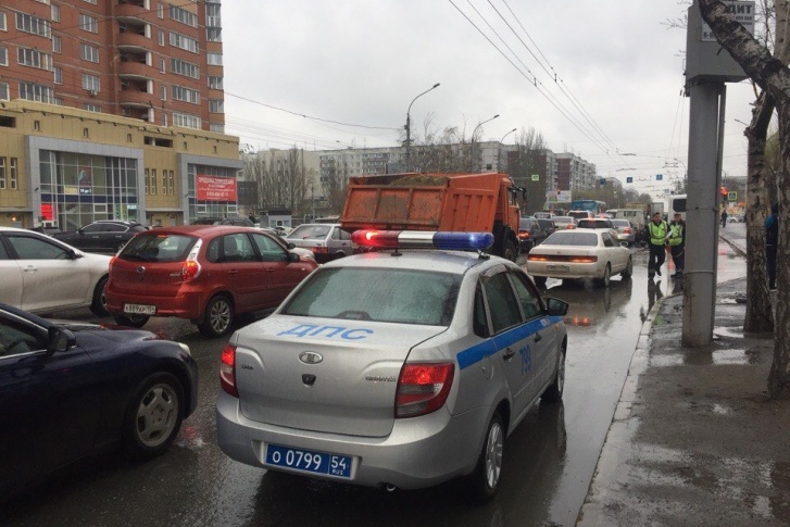 ДТП случилось недалеко от перекрёстка с улицей Плановой