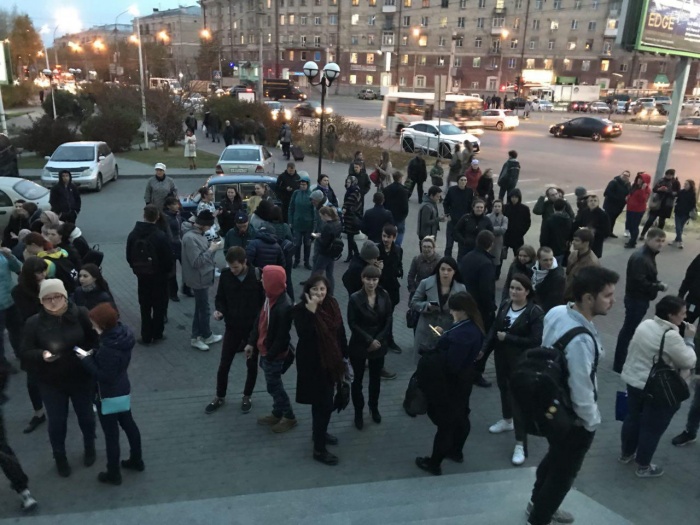 Пока неясно, с чем связана эвакуация Пока неясно, с чем связана эвакуация