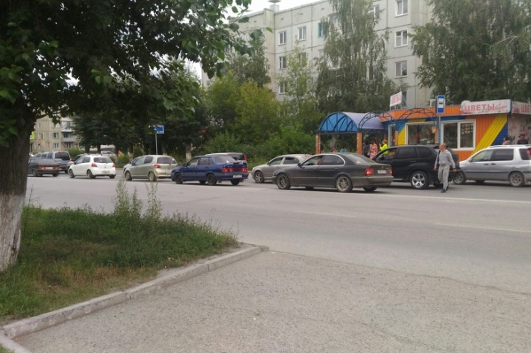 Пробки на выезде из Ачинска Пробки на выезде из Ачинска
