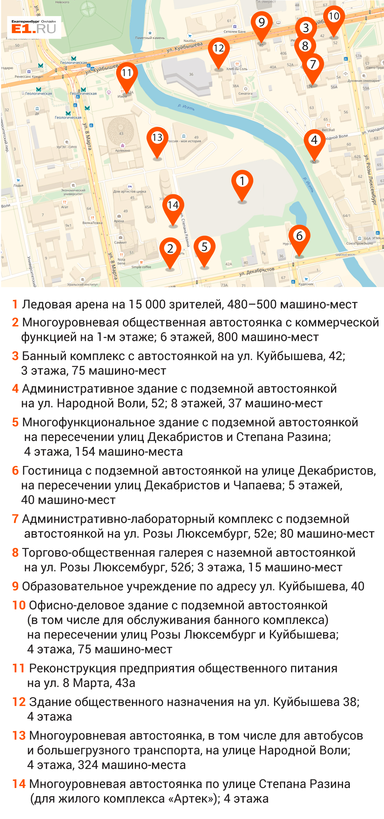Возле цирка построят 11 паркингов: изучаем планы мэрии на землю у ледовой арены