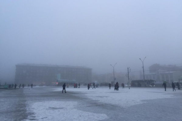 Туманы в Новосибирск пришли из-за высокого давления Туманы в Новосибирск пришли из-за высокого давления