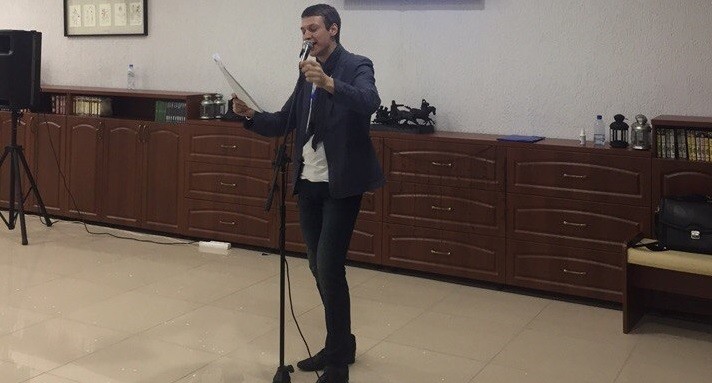 Иннокентий Шеремет, Николай Коляда и Олег Ягодин выступили на «Библионочи» в Екатеринбурге