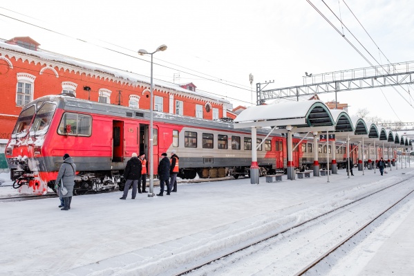 Фото мест в электричке