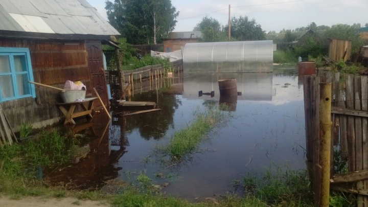 В Канске из-за паводка подтопило 59 жилых домов: вода выше критической отметки почти на метр