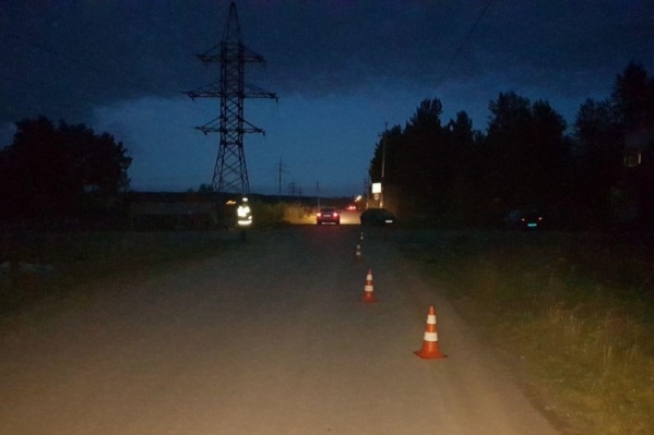 Место смертельной аварии Место смертельной аварии
