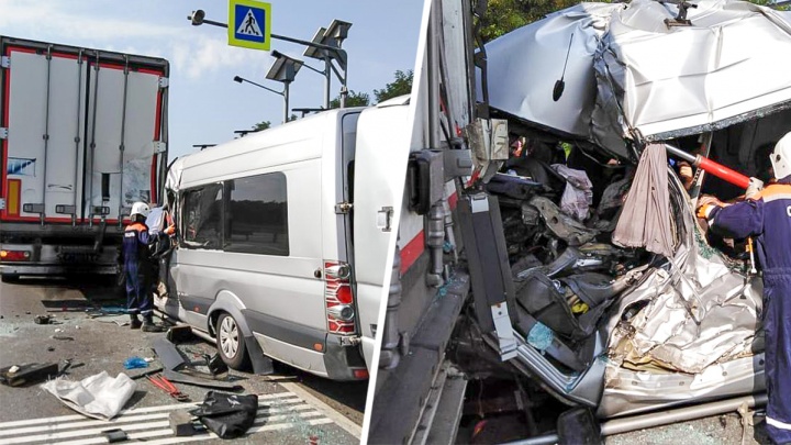 Два человека погибли в крупном ДТП с грузовиком в Ростовской области