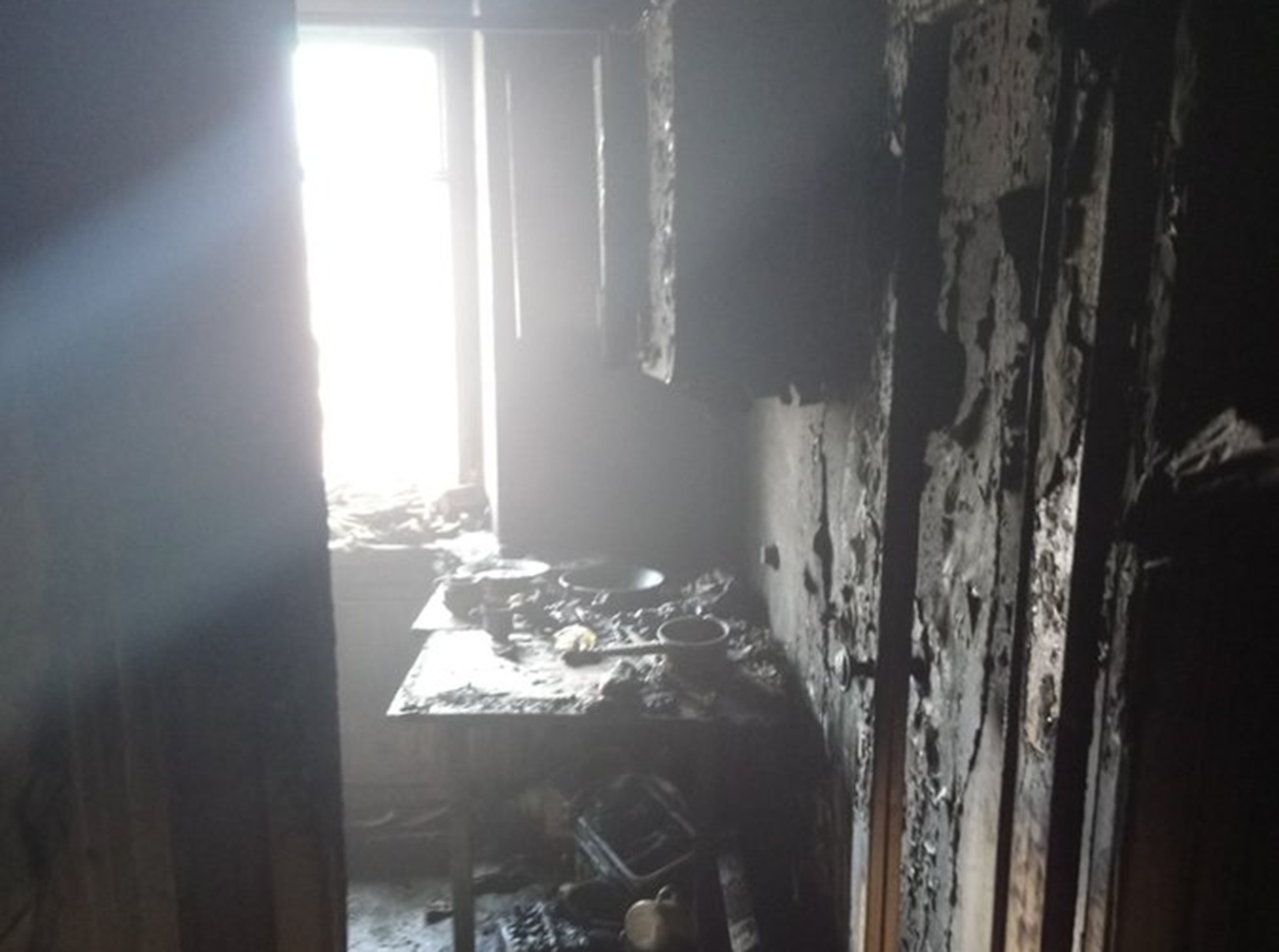 В Ярославле пожаре пострадал мужчина